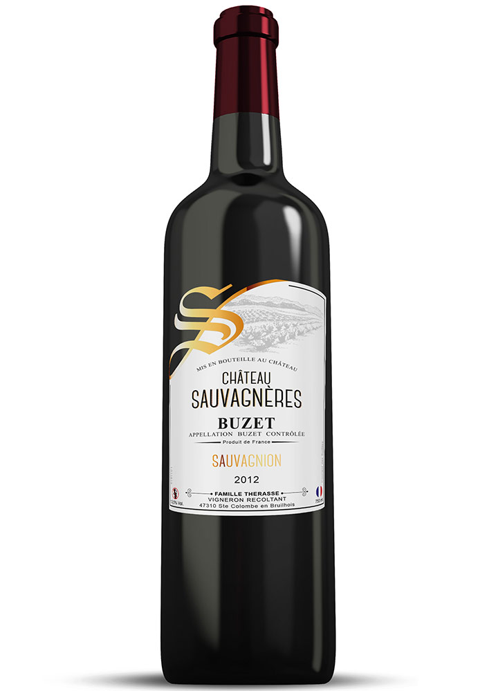 Bouteille de vin Sauvagnères